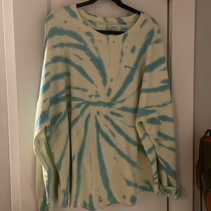 Victoria secret tie dye sweatshirt